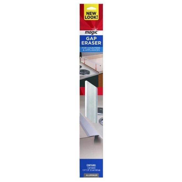 Magic Universal Gas and Electric Range Counter Gap Cover (Aluminum) 2 pa… - Picture 1 of 10